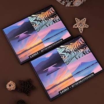 Meile Eyeshadow Makeup Palette 40 Colors Blendable Professional Highly Pigmented Matte and Shimmer Colorful Eye Shadow Makeup Pallet Nudes Natural, Professional and Personal Use Perfect For Every Woman & Girl