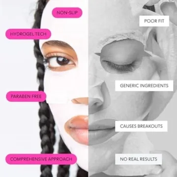 Glow with LOOPS Double Take Hydrogel Face Mask