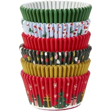 Wilton Christmas Cupcake Cases 150 Pack for Holiday Baking