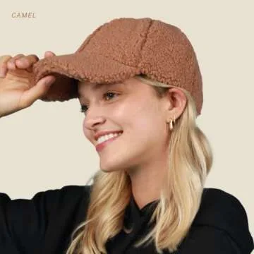 Trendy CHOK.LIDS Sherpa Baseball Cap - Winter Essential