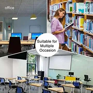 Sovoadur Clear Acrylic Wall Mount Brochure Holder | Stylish & Functional