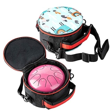 8 Note Steel Tongue Drum - Musical Gift for All Ages