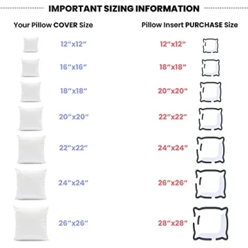 Foamily Throw Pillow Insert 18 x 18 inch (Set of 2) Hypoallergenic 100% Virgin Fiber Bed, Sofa, Couch Decorative Indoor Pillows Made in USA