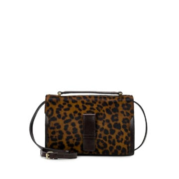 Patricia Nash Leopard Print Leather Crossbody - Chic & Functional