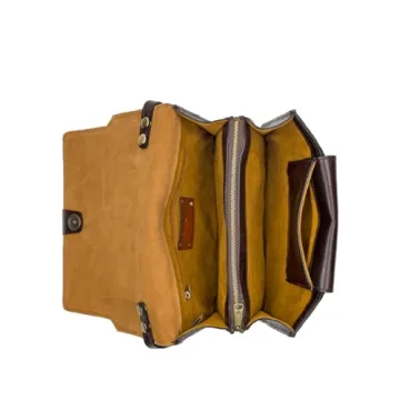 Patricia Nash Leopard Print Leather Crossbody Bag