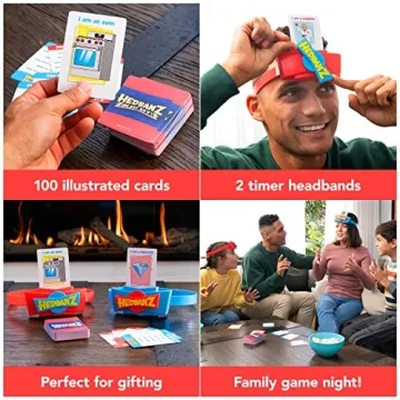 Hedbanz Blast Off! Family Guessing Game for Kids