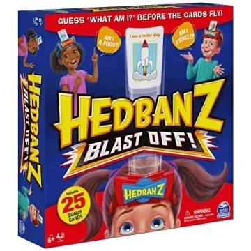 Hedbanz Blast Off! Family Guessing Game for Kids