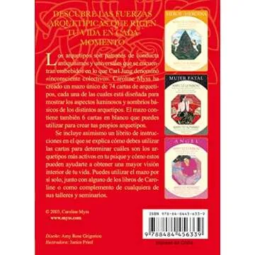 Cartas de los arquetipos: Descubre las fuerzas arquetípicas que rigen tu vida en cada momento (Span...
