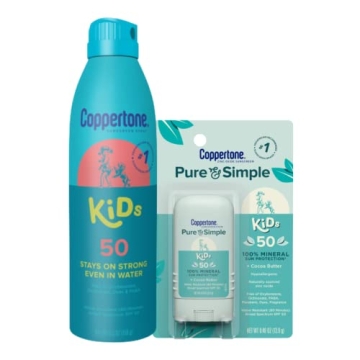 Protective Sunscreen for Kids: Coppertone Spray & Stick Duo