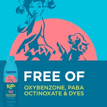 Coppertone Kids Sunscreen Pack, SPF 50 Protection Duo