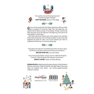 A Jesus Christmas: Explore God's Amazing Plan for Christmas (Family Bible devotion for Advent with j...