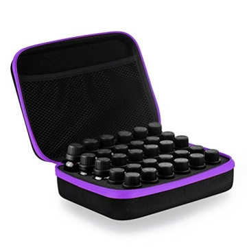 Lurrose Essential Oils Storage Case for 30 Bottles