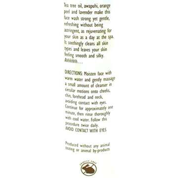 Trader Joe's Spa Face Wash with Tea Tree Oil (2 Packs)