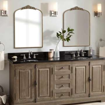 Elegant Antique Gold Ornate Mirror for Home Style