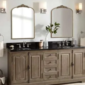 Elegant Antique Gold Ornate Mirror for Home Style