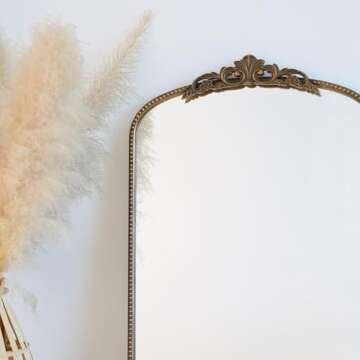 Elegant Antique Gold Ornate Mirror for Home Style