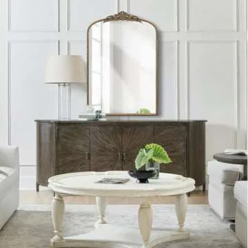 Elegant Antique Gold Ornate Mirror for Home Style