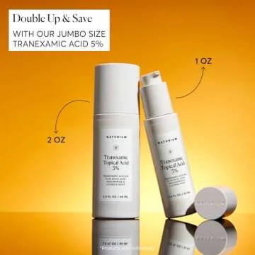 Naturium Tranexamic Topical Acid 5% Jumbo, Face & Skin Care with Kojic Acid, Niacinamide & Licorice Root, 2 oz