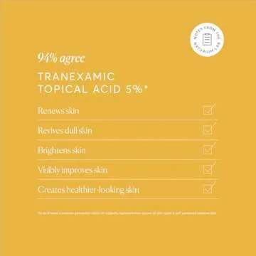 Naturium Tranexamic Topical Acid 5% Jumbo, Face & Skin Care with Kojic Acid, Niacinamide & Licorice Root, 2 oz