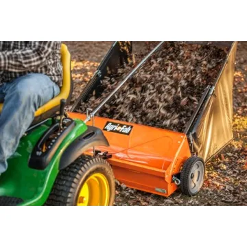 Effortless Lawn Care with Agri-Fab 44" Tow-Behind Sweeper