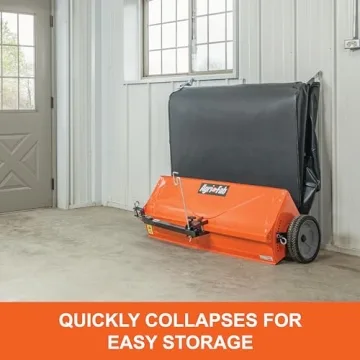 Effortless Lawn Care with Agri-Fab 44" Tow-Behind Sweeper