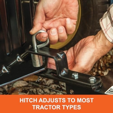 Effortless Lawn Care with Agri-Fab 44" Tow-Behind Sweeper