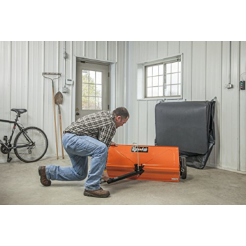 Effortless Lawn Care with Agri-Fab 44" Tow-Behind Sweeper