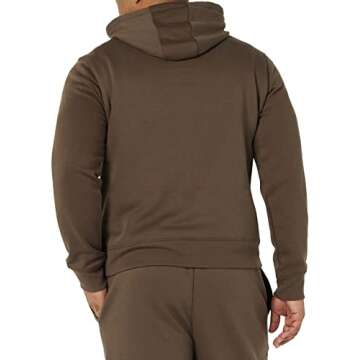 Amazon Essentials Men's Sweatshirt Hoodie, Brown, Medium, Big & Tall Options Available
