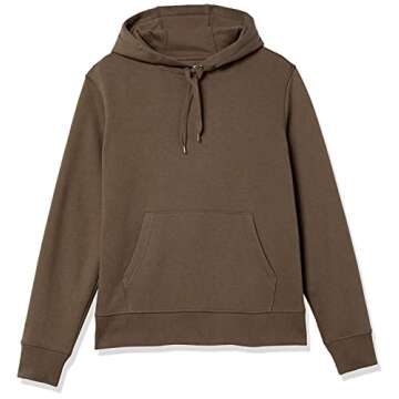 Amazon Essentials Men's Sweatshirt Hoodie, Brown, Medium, Big & Tall Options Available