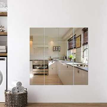 Stylish Full Length Mirror Tiles for Home Decor
