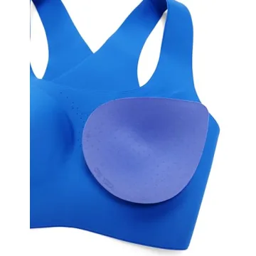 CRZ YOGA Womens Medium Impact Sports Bra for Workouts
