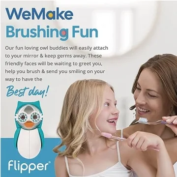 Flipper Owl Toothbrush Cover – Fun and Functional Kids Toothbrush Holder