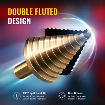 ZELCAN Step Drill Bits Set for Ultimate DIY Projects