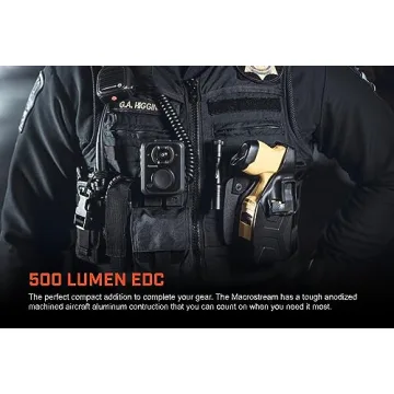 Streamlight MacroStream USB 500-Lumen Rechargeable Flashlight