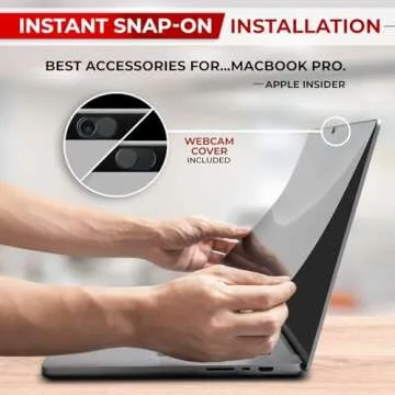 SightPro Magnetic Privacy Screen for MacBook Air 13 Inch (2018, 2019, 2020, 2021, M1) Removable Laptop Privacy Filter Shield and Protector