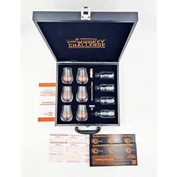 Original Great Whiskey Challenge Master Edition Tasting Set - Perfect for Enthusiasts