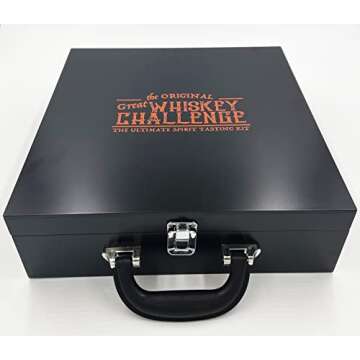 Ultimate Whiskey Challenge Tasting Kit for Connoisseurs