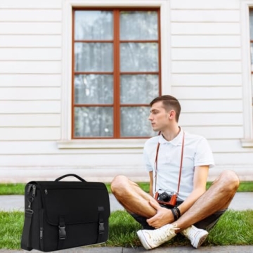 MATEIN 15.6 inch Water Resistant Messenger Bag for Men