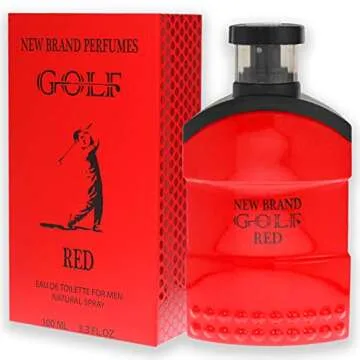 New Brand Golf Red EDT Spray for Men - 3.3 oz