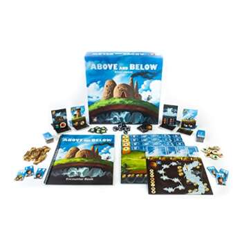 Red Raven Games Above and Below Strategy Board Game