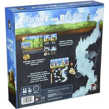 Red Raven Games Above and Below Strategy Board Game