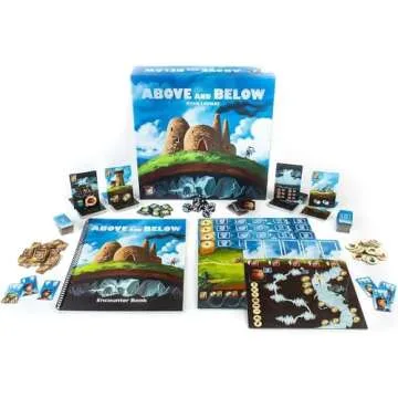 Red Raven Games Above and Below Strategy Board Game