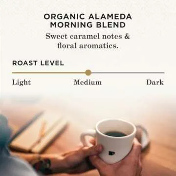 Peet's Organic Medium Roast Coffee - Alameda Blend 32 Ounce