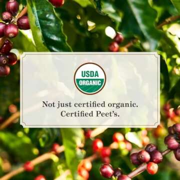 Peet's Organic Medium Roast Coffee - Alameda Blend 32 Ounce