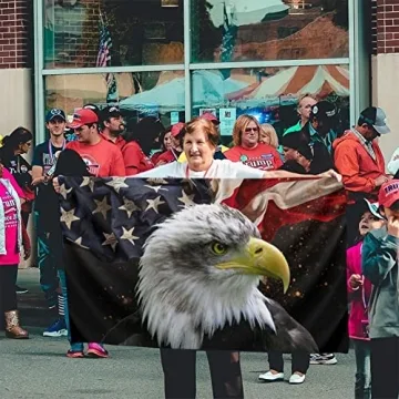 Durable American Eagle Freedom Flag 3x5 for Holidays