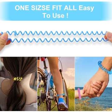 BuggyBands Mosquito Bracelets, 36 Pack Individually Wrapped Wristbands, DEET Free, Natural and Waterproof Bands, Camping Travel Essentials