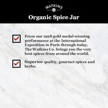 Watkins Gourmet Organic Paprika Spice Jar 2.9 Ounce