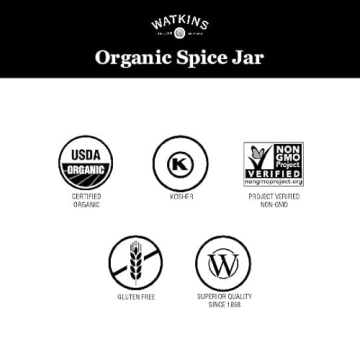 Watkins Gourmet Organic Paprika Spice Jar 2.9 Ounce