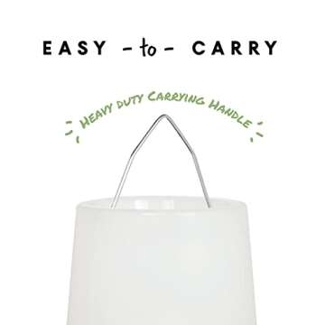 Harris Farms Free Range Hanging Poultry Feeder | Twist Lock Base | 10 Pound