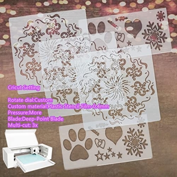 BANLTRE Durable Mylar Acetate Sheets for Crafting